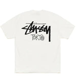 Load image into Gallery viewer, Stussy Stock Logo Tokyo Tee White
