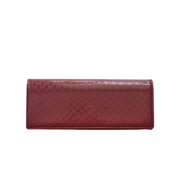 Gucci Micro-Guccissima Patent Leather Broadway Clutch Bag (Pre-owned)