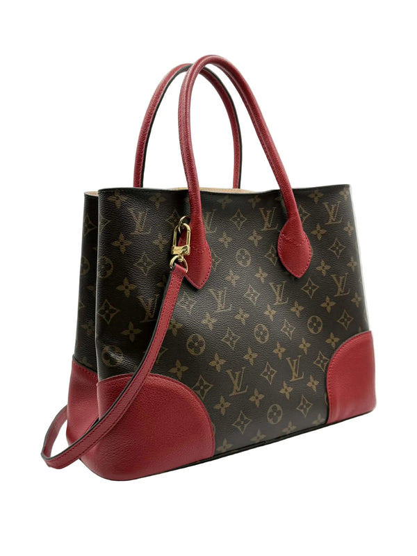 Louis Vuitton Flandrin Handbag in Brown Monogram (Like new) 42VRYVH