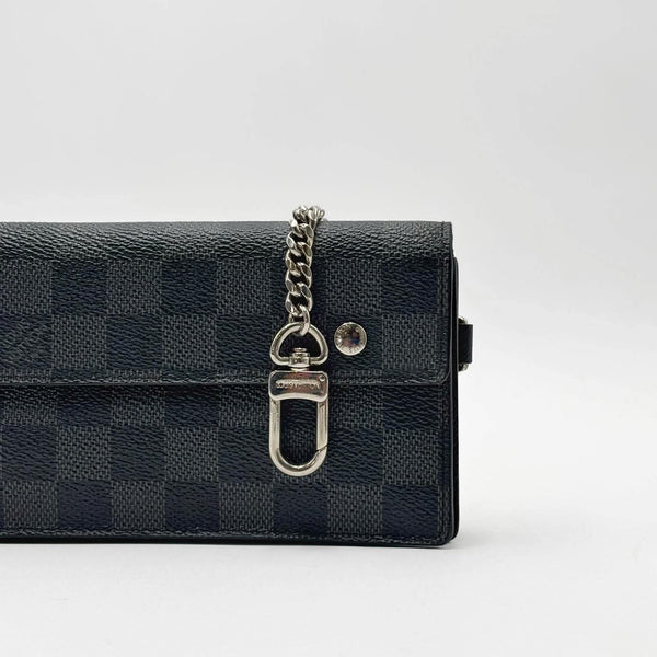 Louis Vuitton Damier Graphite Canvas Accordion Wallet (Like new) DTC8Y7Y