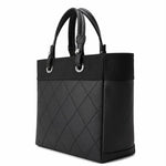Load image into Gallery viewer, Chanel Black Coated Canvas Paris-Biarritz Grand Shopping Tote Bag
