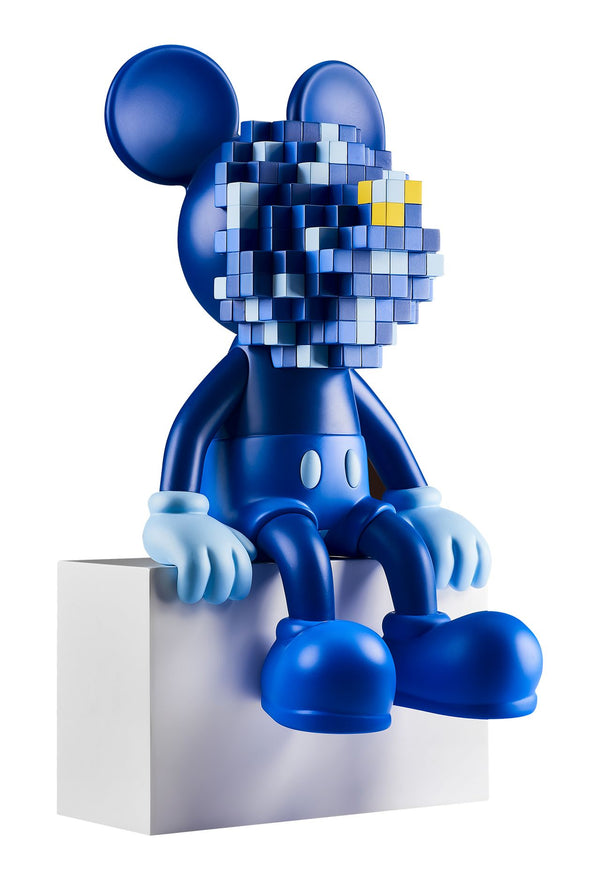 Mickey Mouse Seated Moskey (Blue) Edition of 300