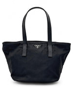 Load image into Gallery viewer, Prada Nylon Tessuto Black Mini Tote Shoulder Bag (Pre-owned)

