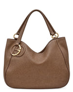 Load image into Gallery viewer, Gucci G Interlocking Hobo Brown (Pre-owned) KBCYXTQ
