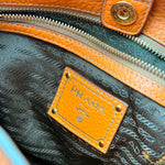 Load image into Gallery viewer, Prada Vitello Daino Front Zip Hobo Bag (Pre-owned) M4YG3CY
