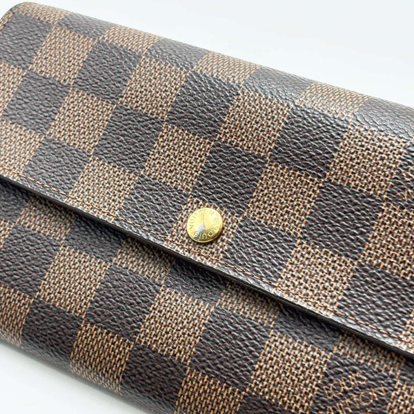 Louis Vuitton Sarah Wallet Damier Ebene (Like new)