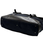 Load image into Gallery viewer, Burberry Black Label Business Bag Dark Brown/Navy Leather (Pre-owned)
