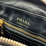 Load image into Gallery viewer, Prada Black Quilted Soft Calfskin Leather Diagramme Camera Crossbody Bag (Like new) K7JVRDD
