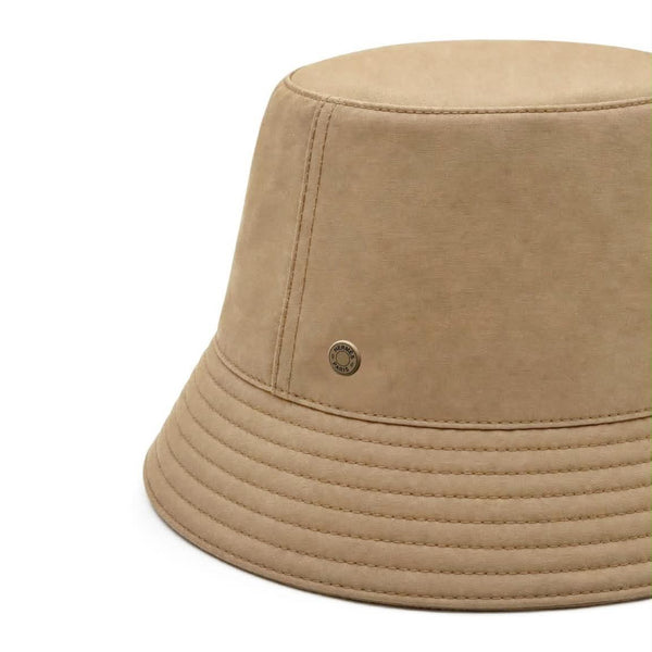 Hermès Women's Calvi Bucket Hat Beige Canvas (Brandnew)