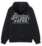 Load image into Gallery viewer, STUSSY Ist Pig. Dyed Hood Black
