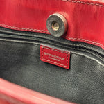 Load image into Gallery viewer, Burberry Brown Leather Haymarket Check Coated Canvas Shoulder Bag (Pre-owned)
