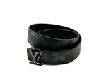 Load image into Gallery viewer, Louis vuitton LV Initiales 40mm Reversible Belt Damier Graphite Canvas Palladium Finish Buckle (Like new)
