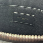 Load image into Gallery viewer, Saint Laurent Grain De Poudre Monogram Monochrome iPad Case Black (Like new) 87VWTG
