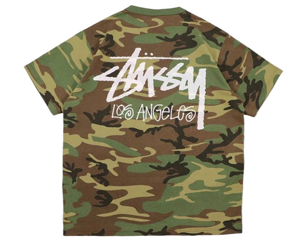 Stussy Stock Los Angeles Camo Tee