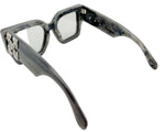 Load image into Gallery viewer, OFF-WHITE Catalina Rectangular Frame Sunglasses Light Grey/Light Grey/White (Pre-owned)
