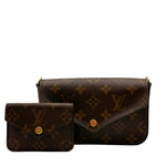 Load image into Gallery viewer, Louis Vuitton Monogram Felicie Strap &amp; Go Kaki (Like new) HCW8TRD
