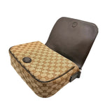 Load image into Gallery viewer, Gucci GG Canvas Crossbody Flap Messenger Bag (Like new) 4J6C7DY
