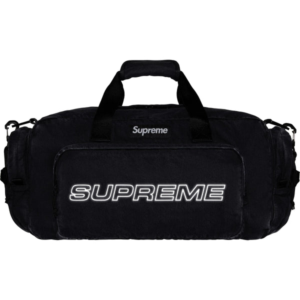 Supreme Denim Duffle Bag Black