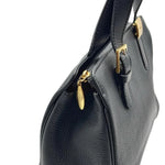 Load image into Gallery viewer, Burberry Small Banner Leather Handbag Black (Like new) BCV3YJR
