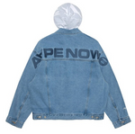 Load image into Gallery viewer, AAPE NOW DENIM JACKET AAPLJM7579XAK
