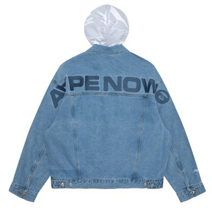 AAPE NOW DENIM JACKET AAPLJM7579XAK