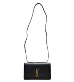 Load image into Gallery viewer, Saint Laurent  Black Leather Dylan Small Shoulder Bag (Like new) QYR7Y36

