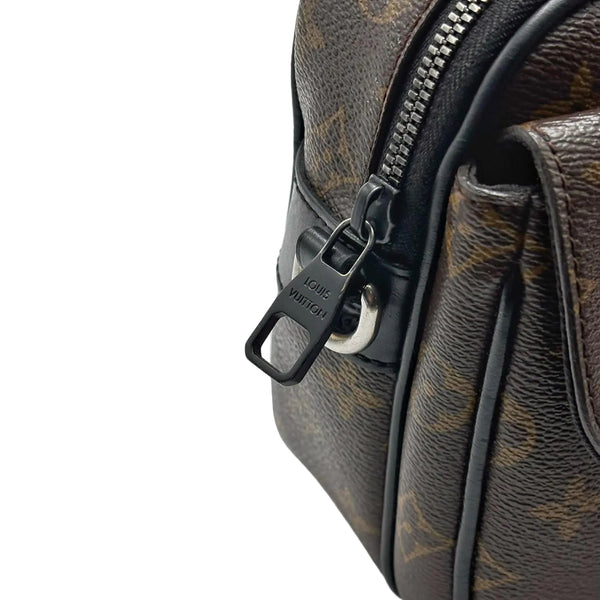 Louis Vuitton S Lock Messenger Monogram Macassar Brown (Pre-owned) CXVKRR2