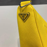 Load image into Gallery viewer, Prada Saffiano Triangle Bag Sunny Yellow (Like new)
