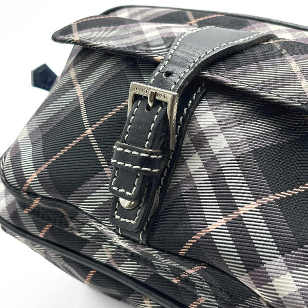 Burberry Blue Label Black Synthetic Shoulder Bag (Pre-owned)