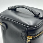 Load image into Gallery viewer, Chanel Black Lambskin Leather Cosmetic Case (Pre-owned) WY2VCQM

