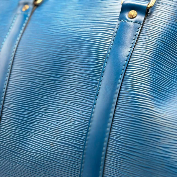 Louis Vuitton Toledo Blue Epi Leather Keepall 50 Bag (Pre-owned) XH8VR47