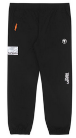 Load image into Gallery viewer, AAPE Moonface patch track pants Black
