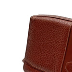Load image into Gallery viewer, Burberry Leather Shadow Horse Clutch Bag Brown (Pre-owned)

