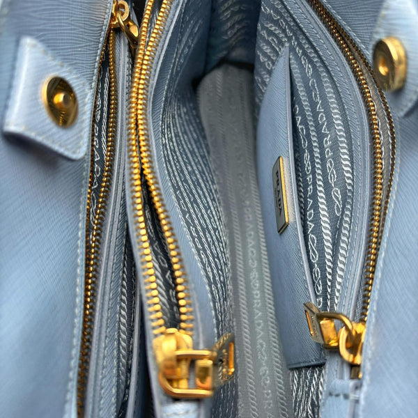 Prada Astrale Saffiano Lux Leather Small Promenade Bag (Like new) BQ7QMXM