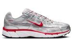 Load image into Gallery viewer, Nike P-6000 Metallic Silver Gym Red
