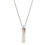 Load image into Gallery viewer, Tiffany &amp; Co. 1837 Bar Pendant Necklace Sterling Silver (Vintage)
