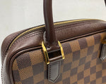 Load image into Gallery viewer, Louis Vuitton 2000 Damier Ebene Brera handbag (Like new)
