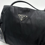 Load image into Gallery viewer, Prada Tessuto Nylon Black Tote Bag (Pre-owned) JK4Y9XX
