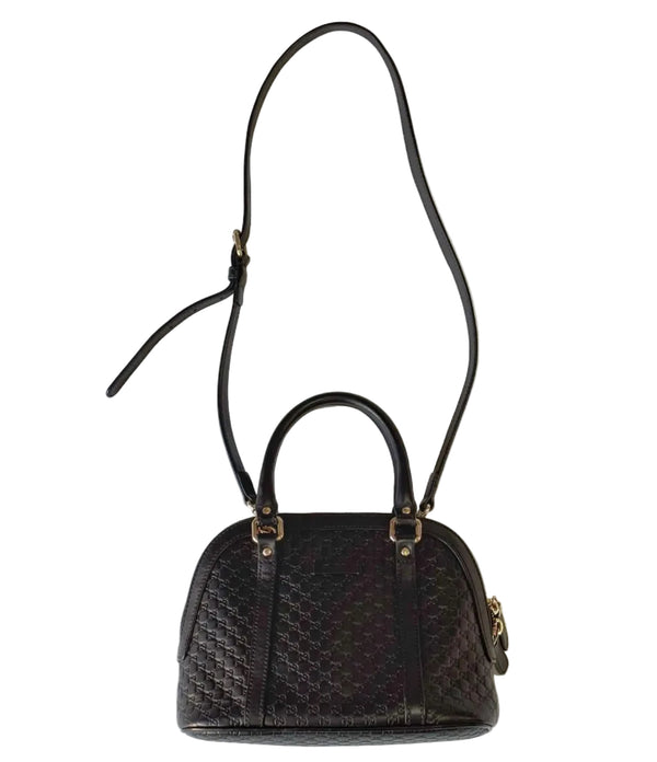 Gucci Microguccissima Dome Bag Small Black (Pre-owned) 6JCRRQY