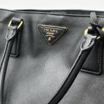 Load image into Gallery viewer, Prada Saffiano Lux Galleria Tote Large Black (Pre-owned) 7JGRCCM
