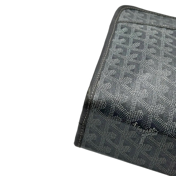 Goyard Goyardine Jouvence MM Toiletry Pouch Grey (Pre-owned) 97CM8XR