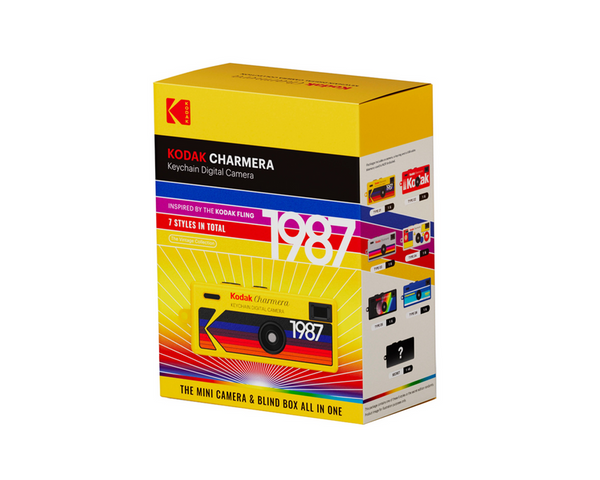 Kodak CHARMERA Digital Camera Keychain Sealed Case 6 Blind Box (Sold per piece)
