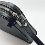 Load image into Gallery viewer, Burberry London Black Pebbled Leather Clutch (Pre-owned)
