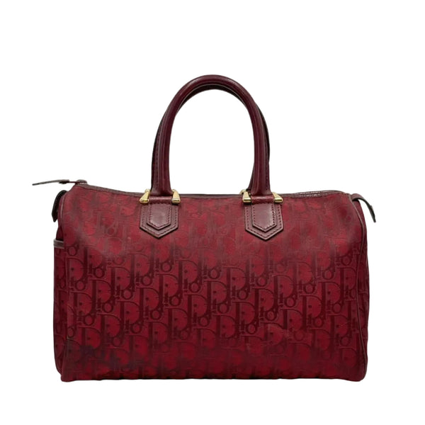 Christian Dior 1990-2000 Diorissimo Trotter Canvas Boston Bag (Pre-owned) 9JTRCH6