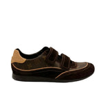 Load image into Gallery viewer, Louis Vuitton Brown Monogram Canvas and Suede Trainer (Pre-owned)
