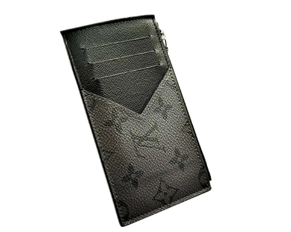 Louis Vuitton Coin Card Holder Monogram Eclipse Canvas (Like new) HK7V4W8