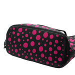 Load image into Gallery viewer, Louis Vuitton x Yayoi Kusama Black/Pink Monogram Empreinte Leather Neverfull MM NM Bag (Like new) J2WBK6G
