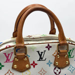 Load image into Gallery viewer, Louis Vuitton White Monogram Multicolor Trouville Bag (Pre-owned) 2GKB7TO
