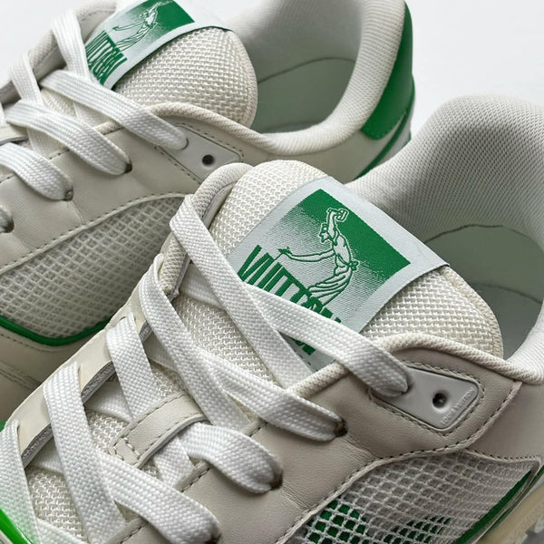 Louis Vuitton Trainer Green Mesh (9/10 condition)