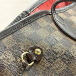Load image into Gallery viewer, Louis Vuitton Damier Canvas Neverfull MM Bag (Like new) 4TMQKM7
